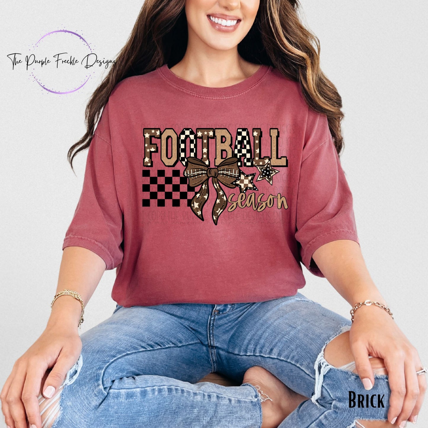 Football Season Bow