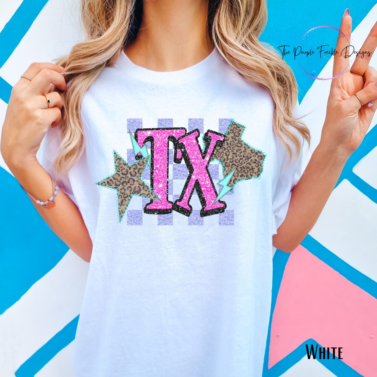Glitter Checkered State