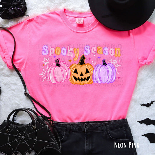 Bright Spooky Pumpkin Season