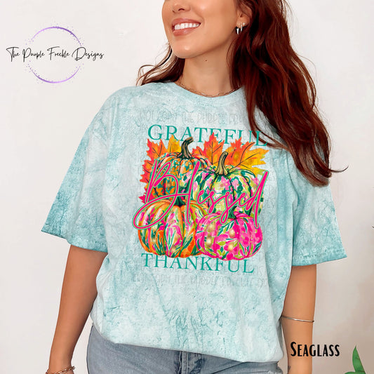 Colorful Grateful Thankful Blessed