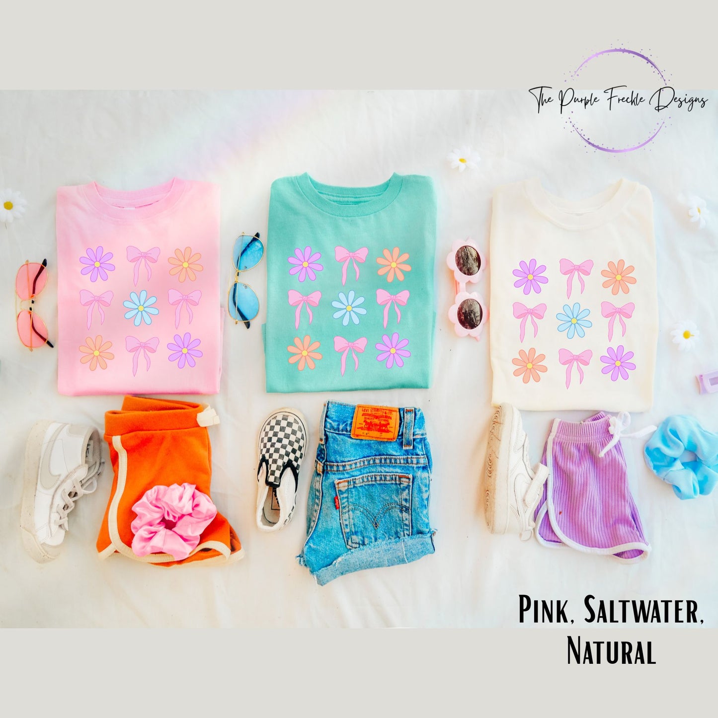 Spring Flowers and Bows