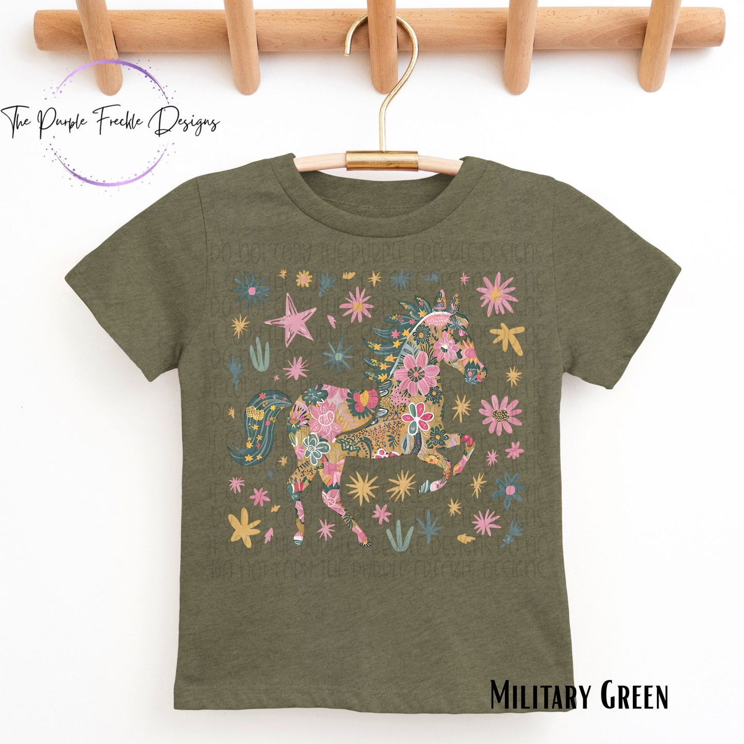 Floral Horse
