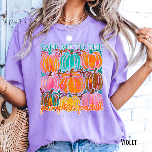 Bright Pumpkin Patch