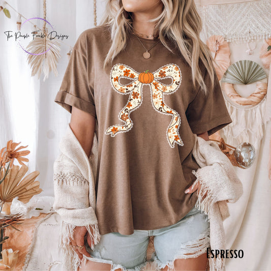 Pretty Pumpkin Bow