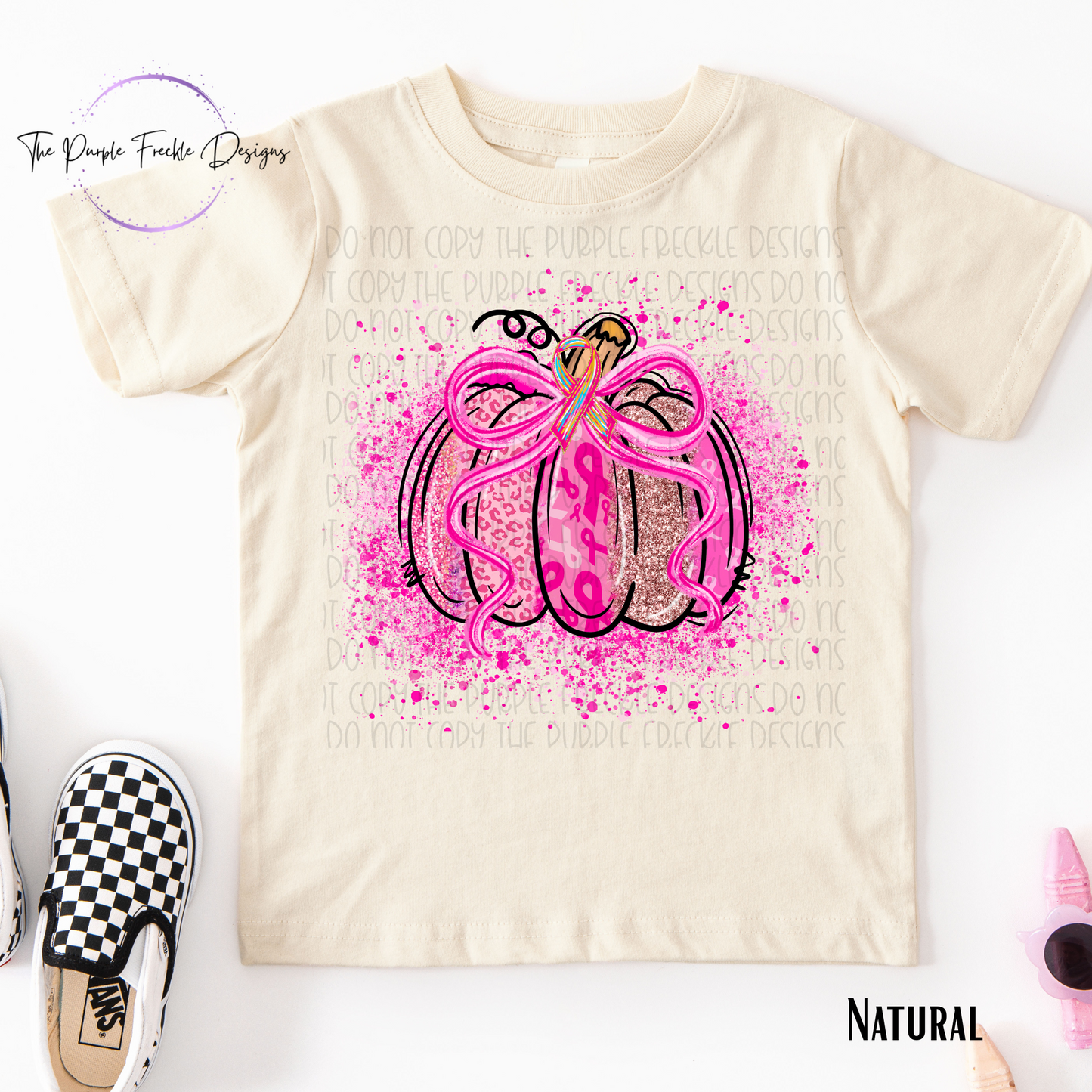 Pumpkin Breast Cancer Kids