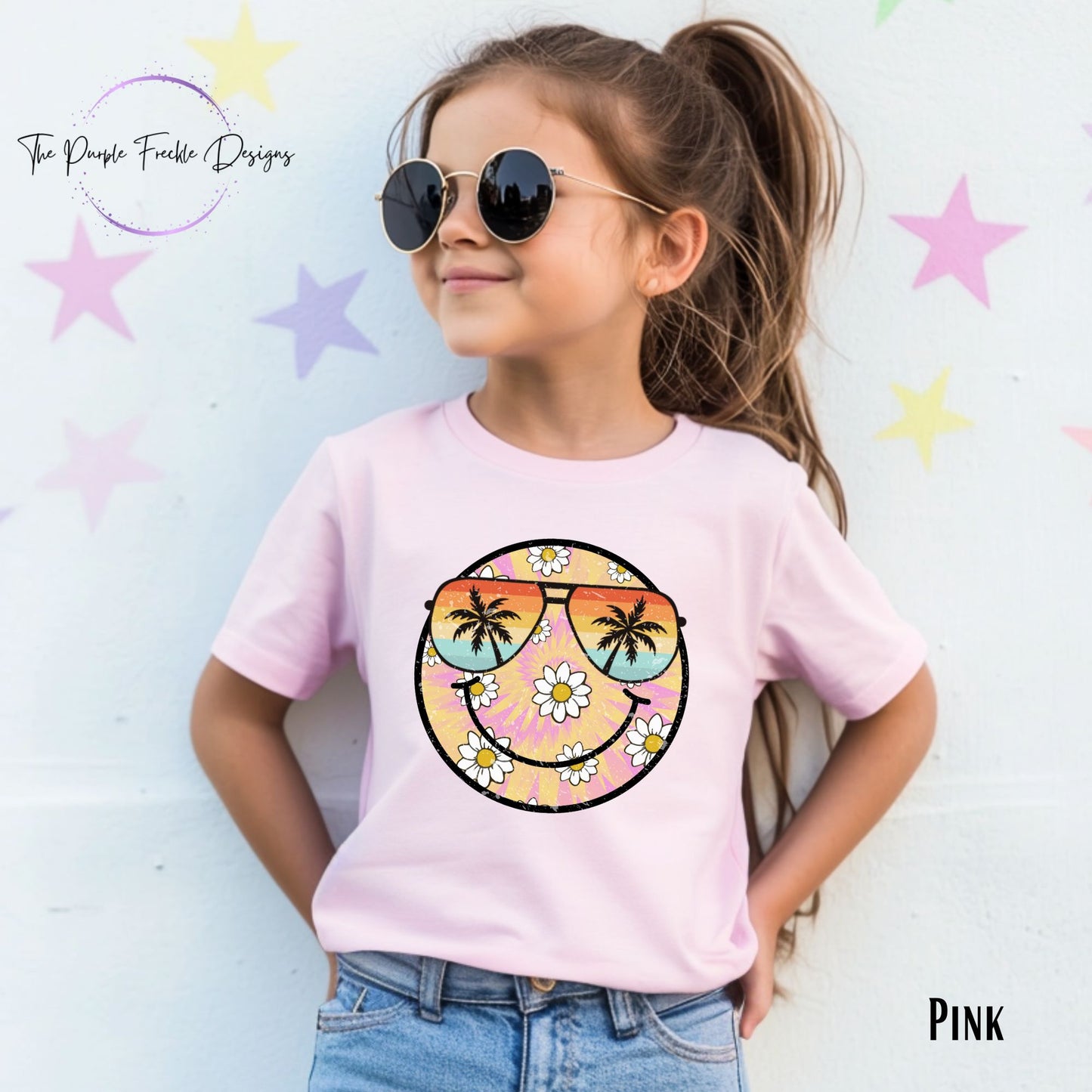 Floral Summer Smiley
