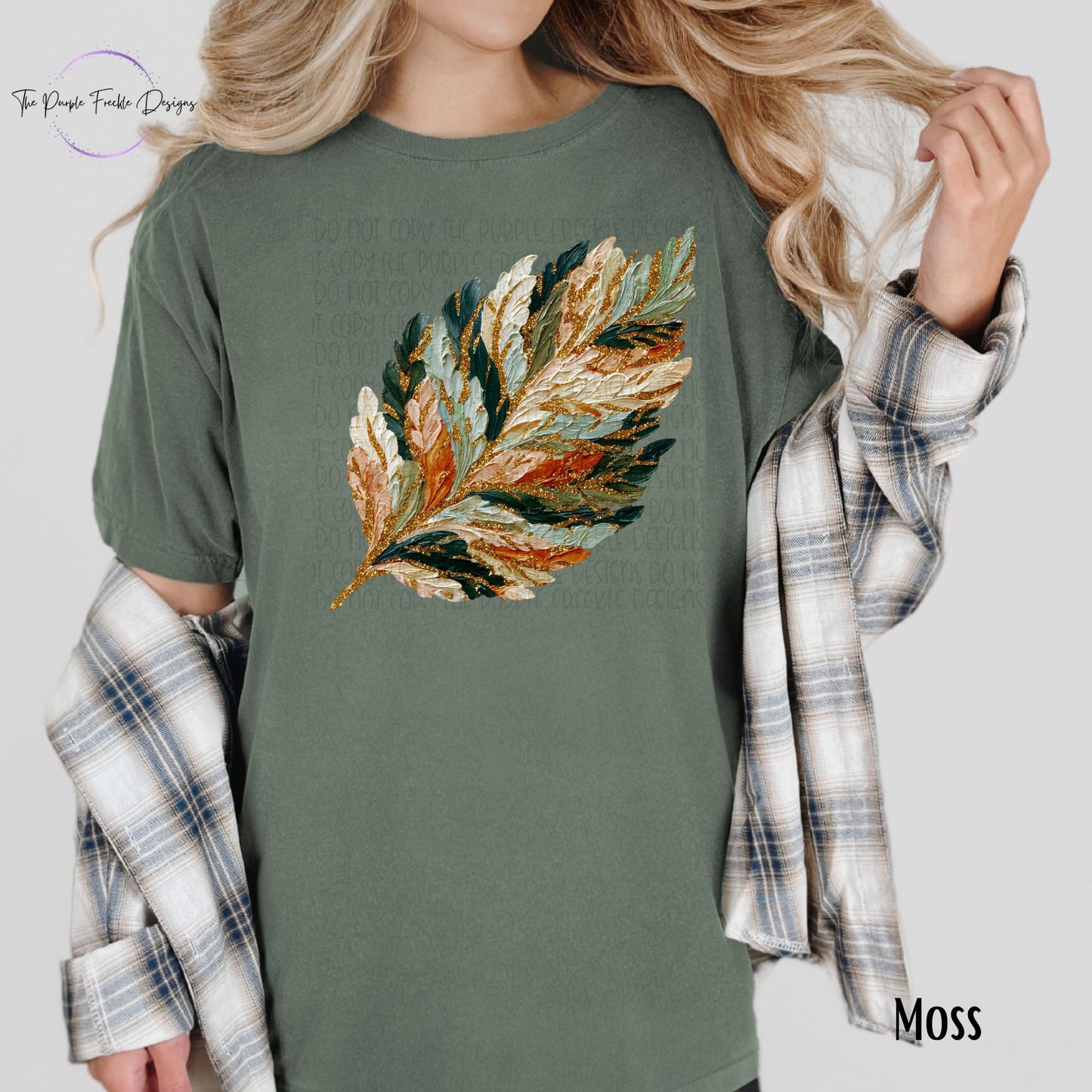 Hand Painted Leaf
