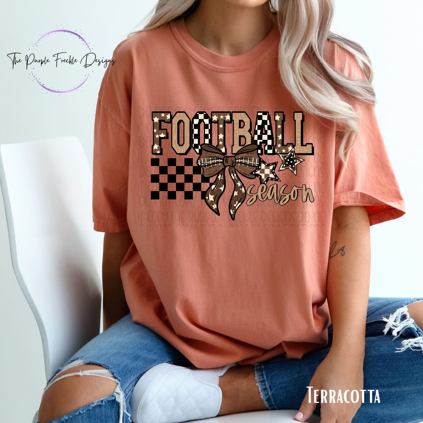 Football Season Bow