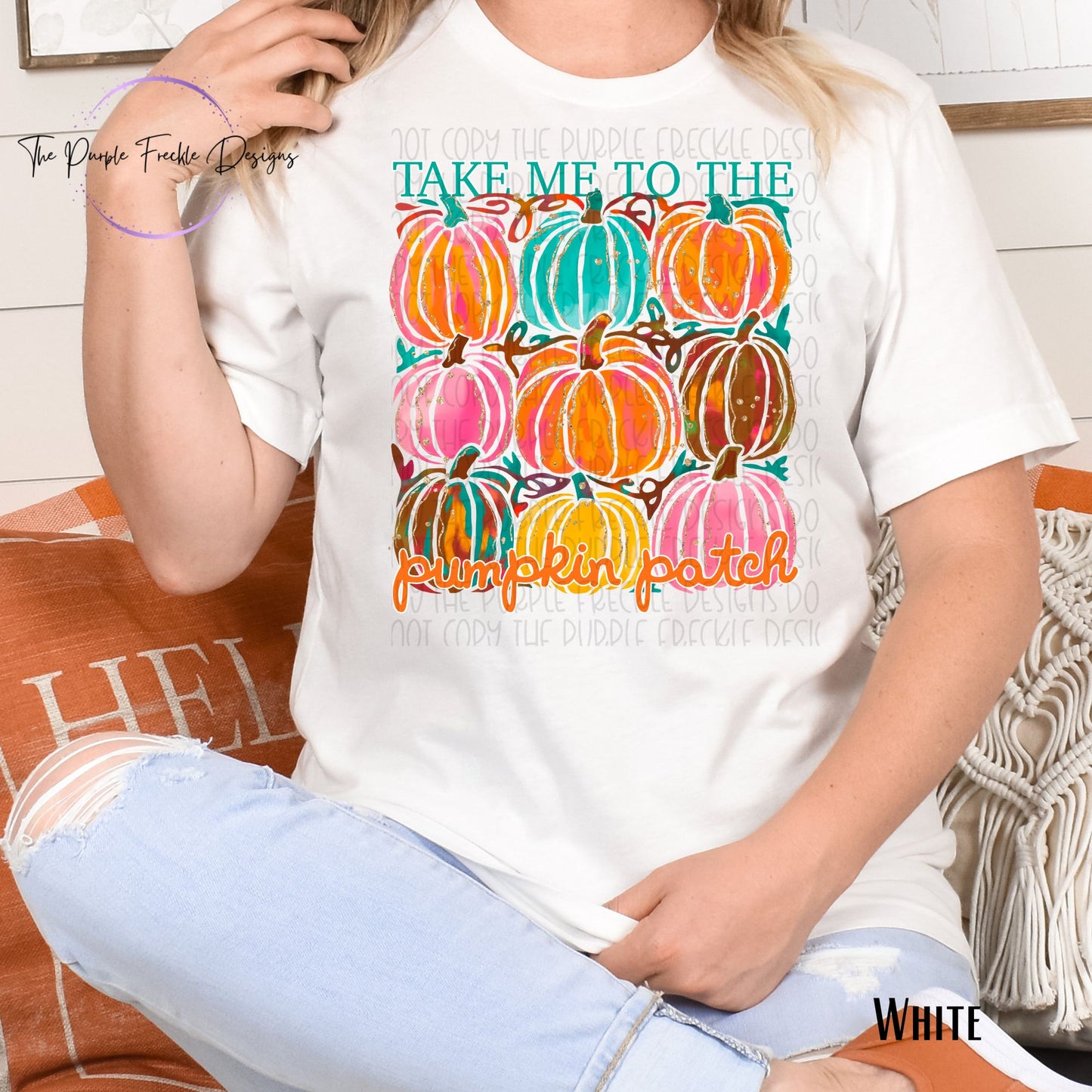 Bright Pumpkin Patch