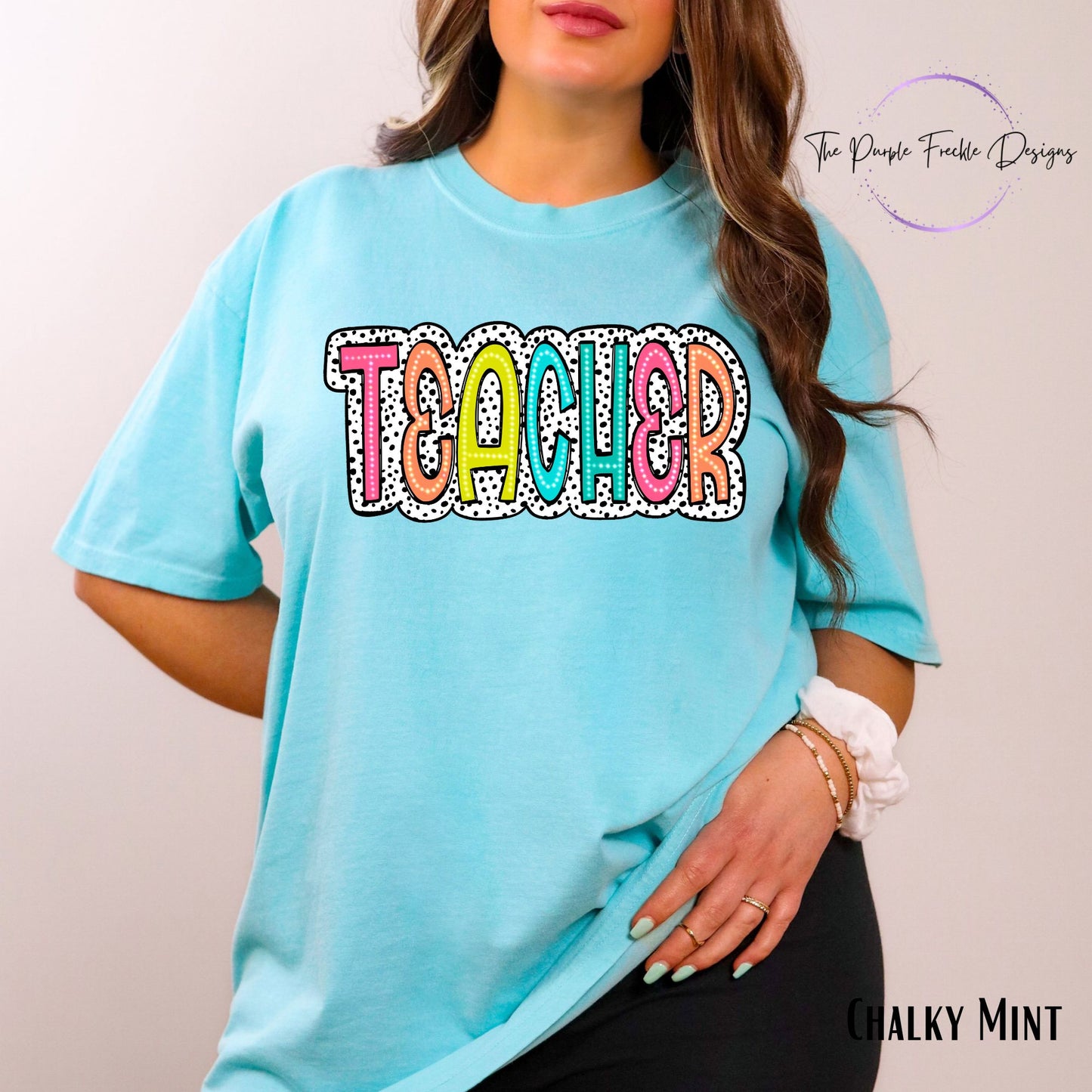 Teacher Dalmatian Print
