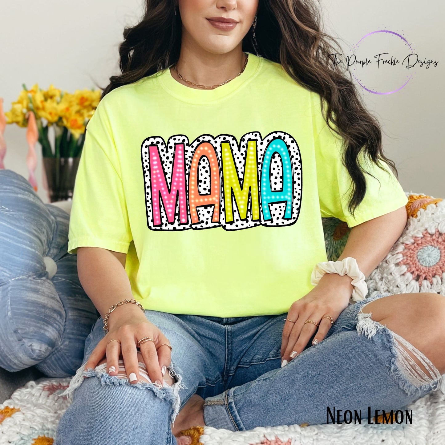 Mama Dalmatian Print