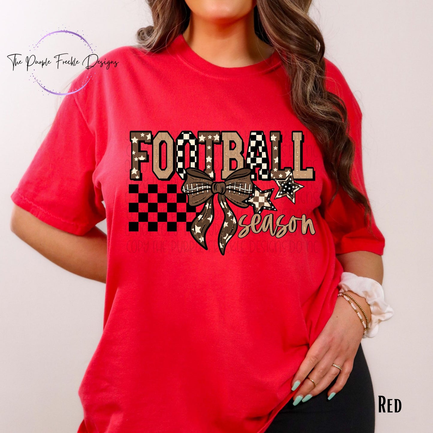 Football Season Bow