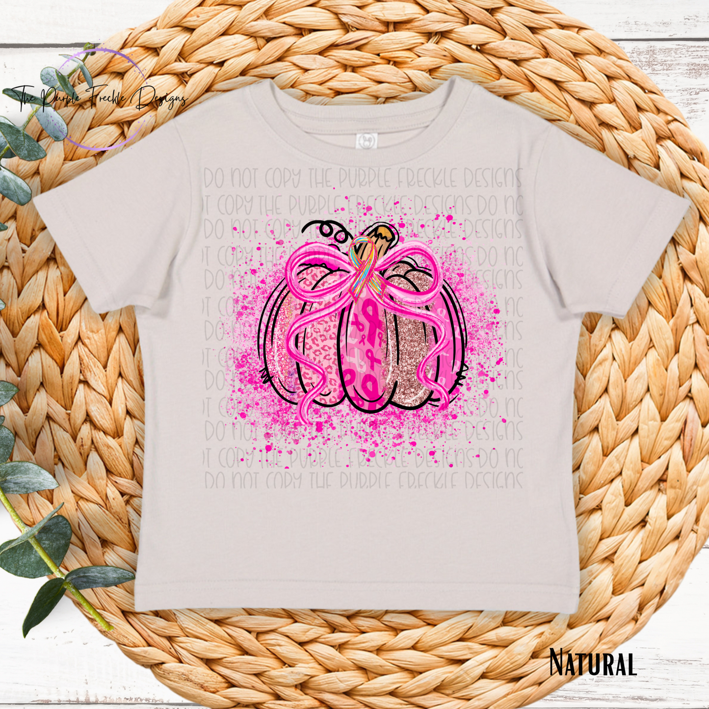 Pumpkin Breast Cancer Kids
