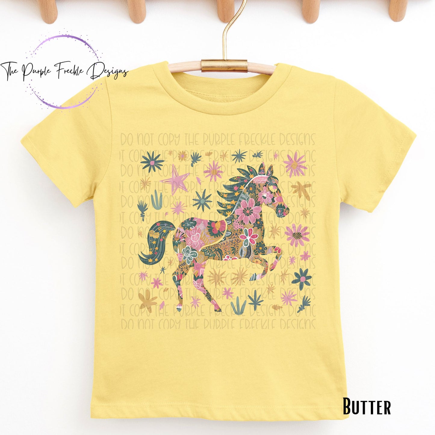 Floral Horse