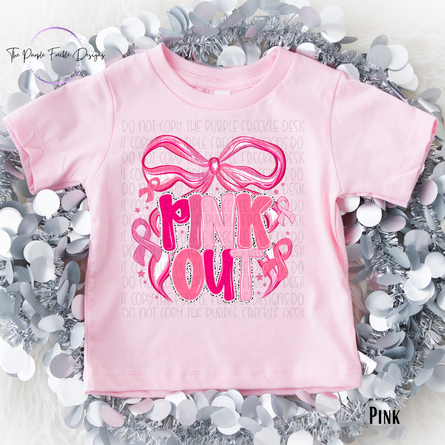 Pink Out Bow Kids