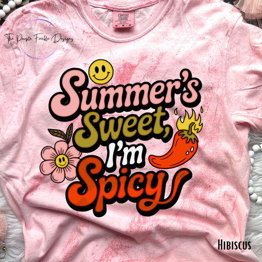 Summer's Sweet I'm Spicy