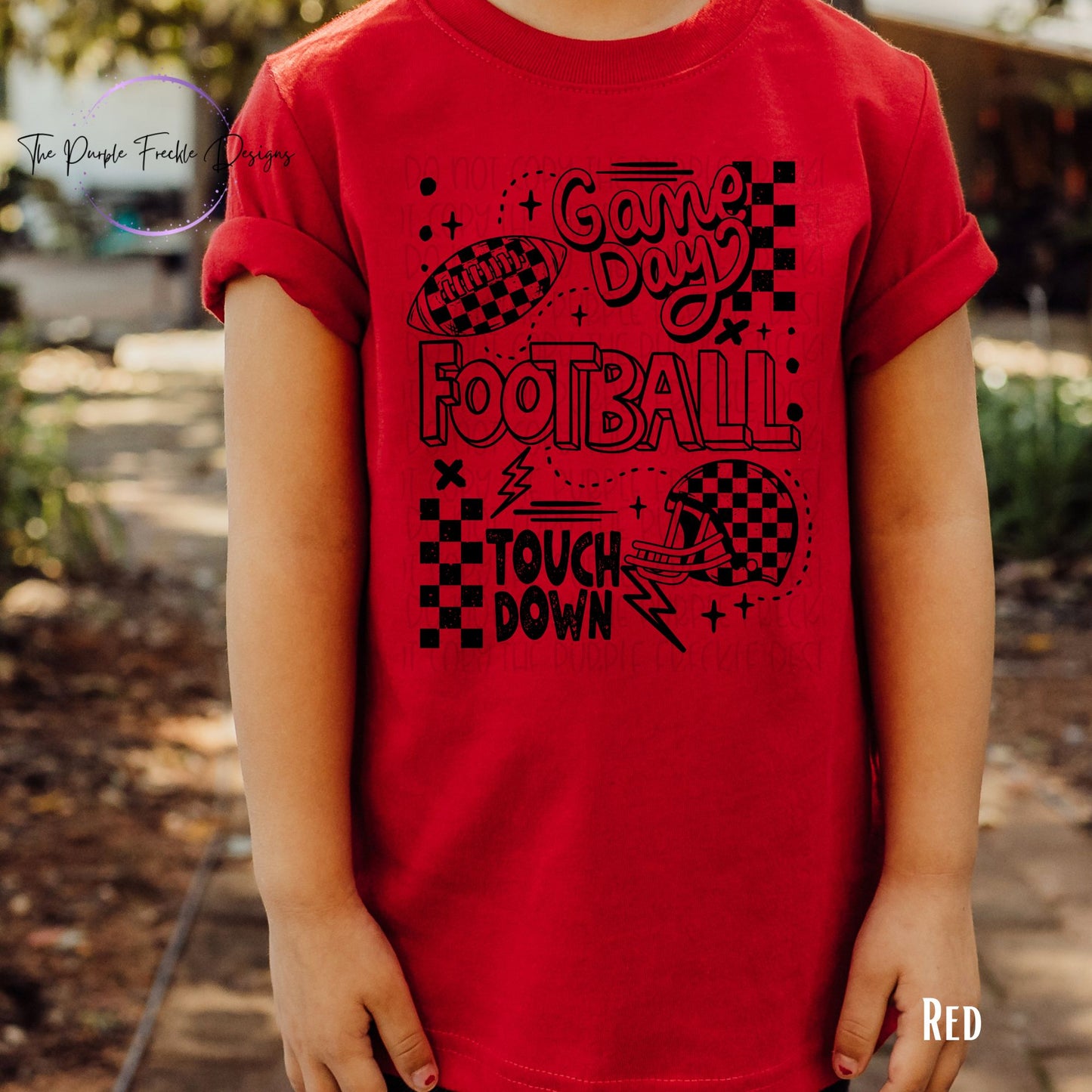 Football Checkered Collage