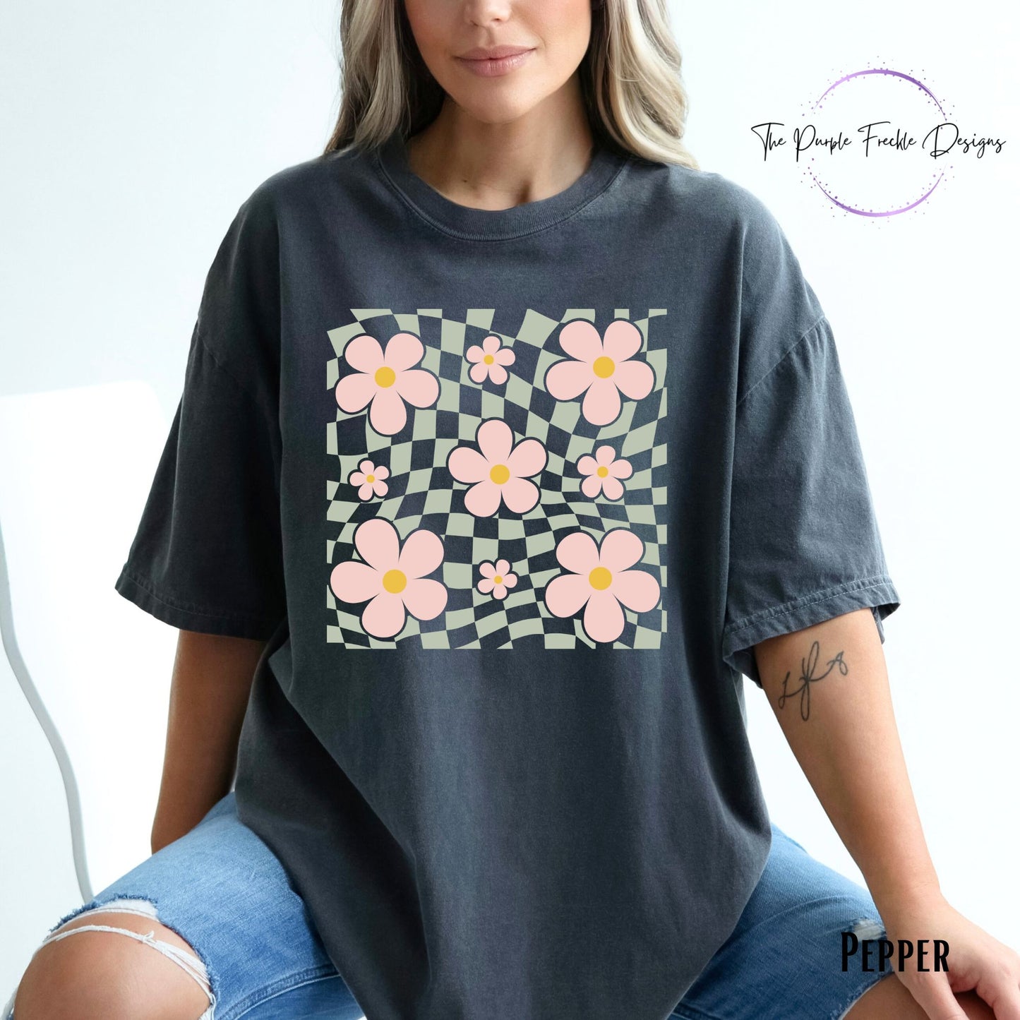 Groovy Pink Flowers