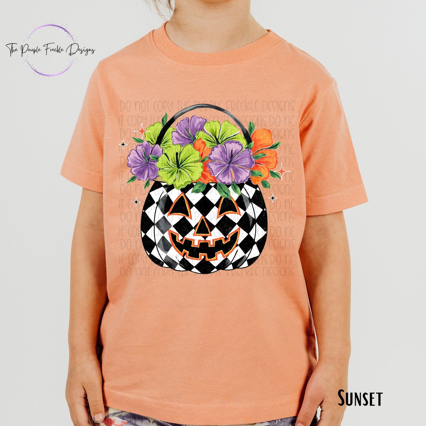 Spooky Pumpkin Flower