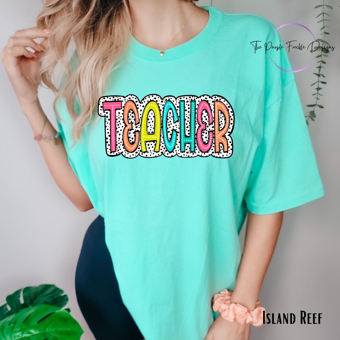 Teacher Dalmatian Print