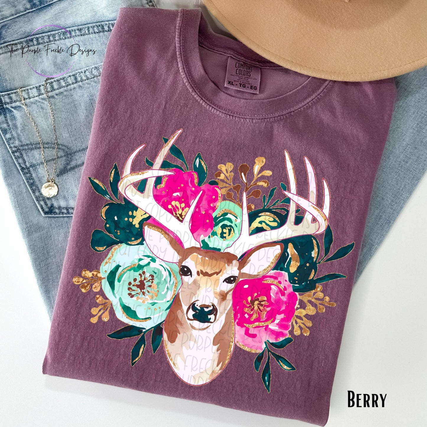 Deer Head Floral