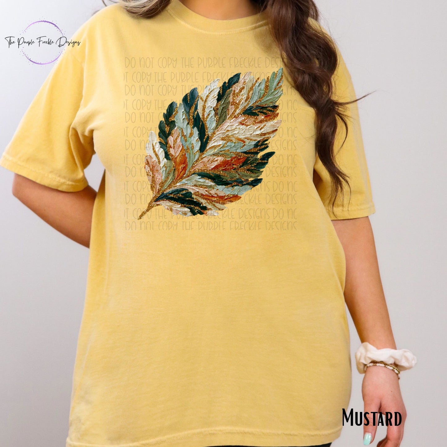 Hand Painted Leaf