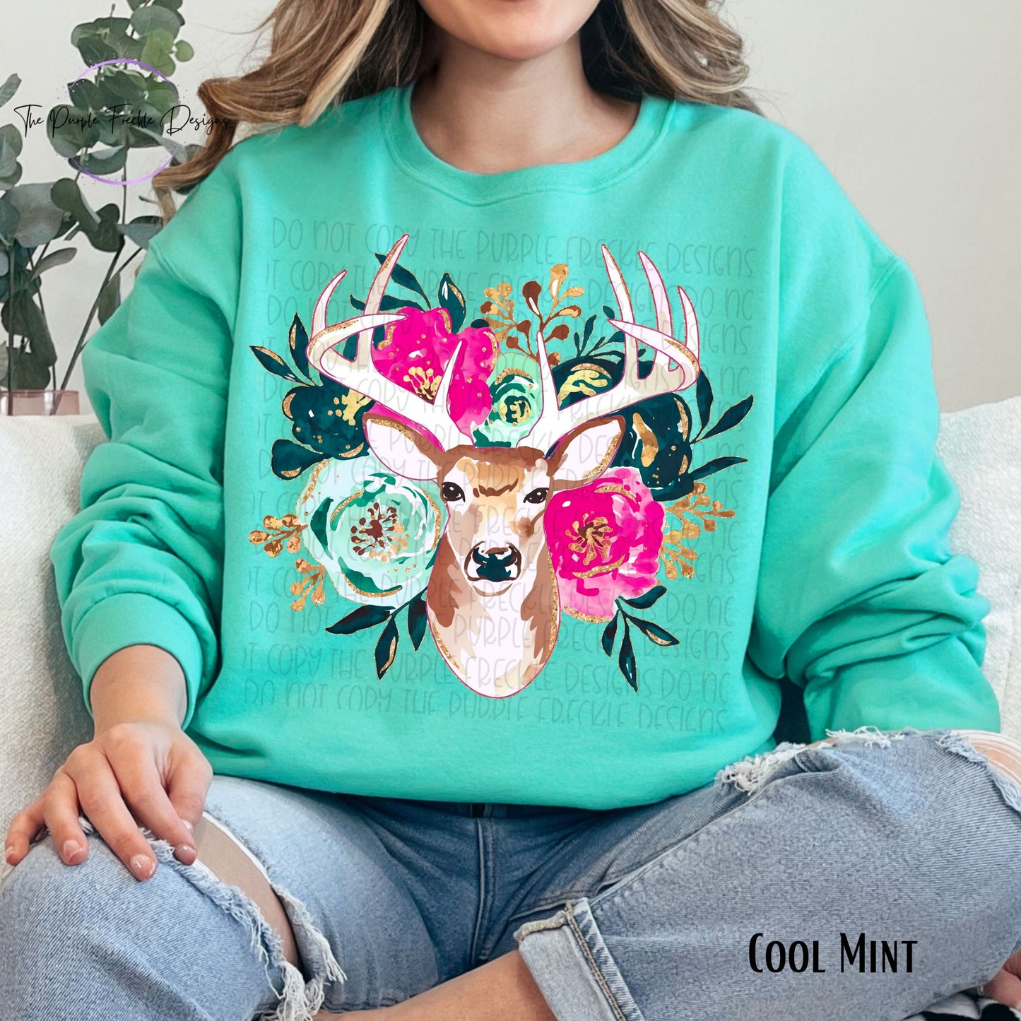 Deer Head Floral