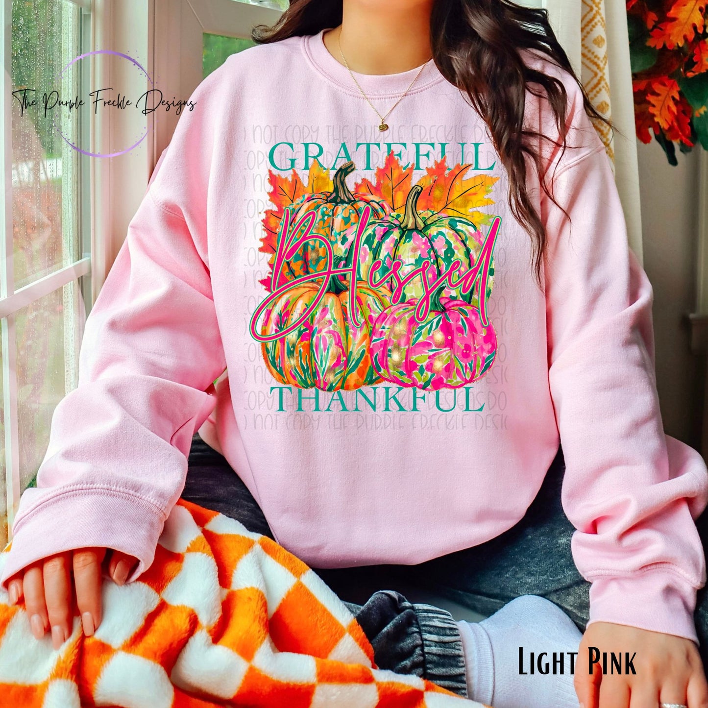 Colorful Grateful Thankful Blessed