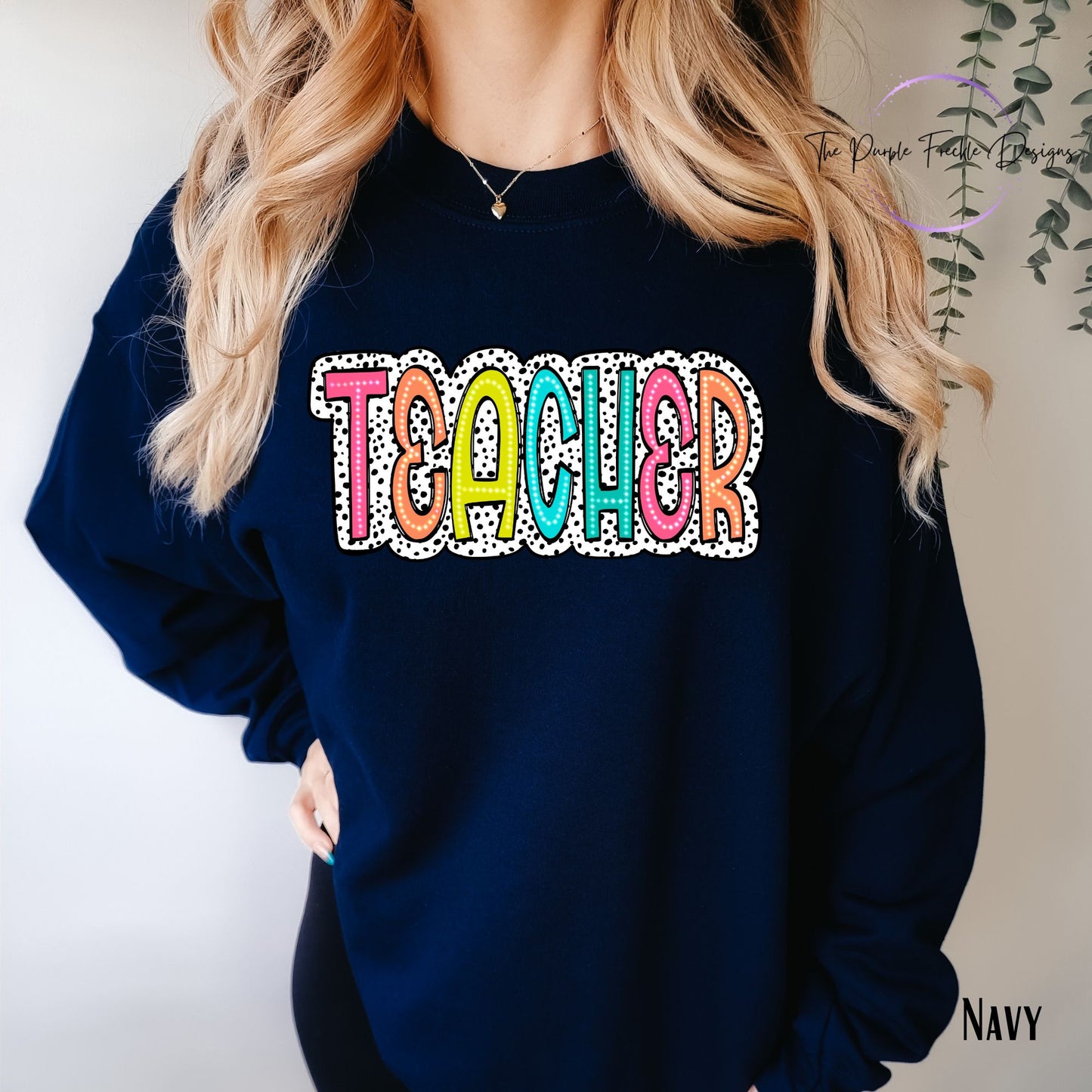 Teacher Dalmatian Print