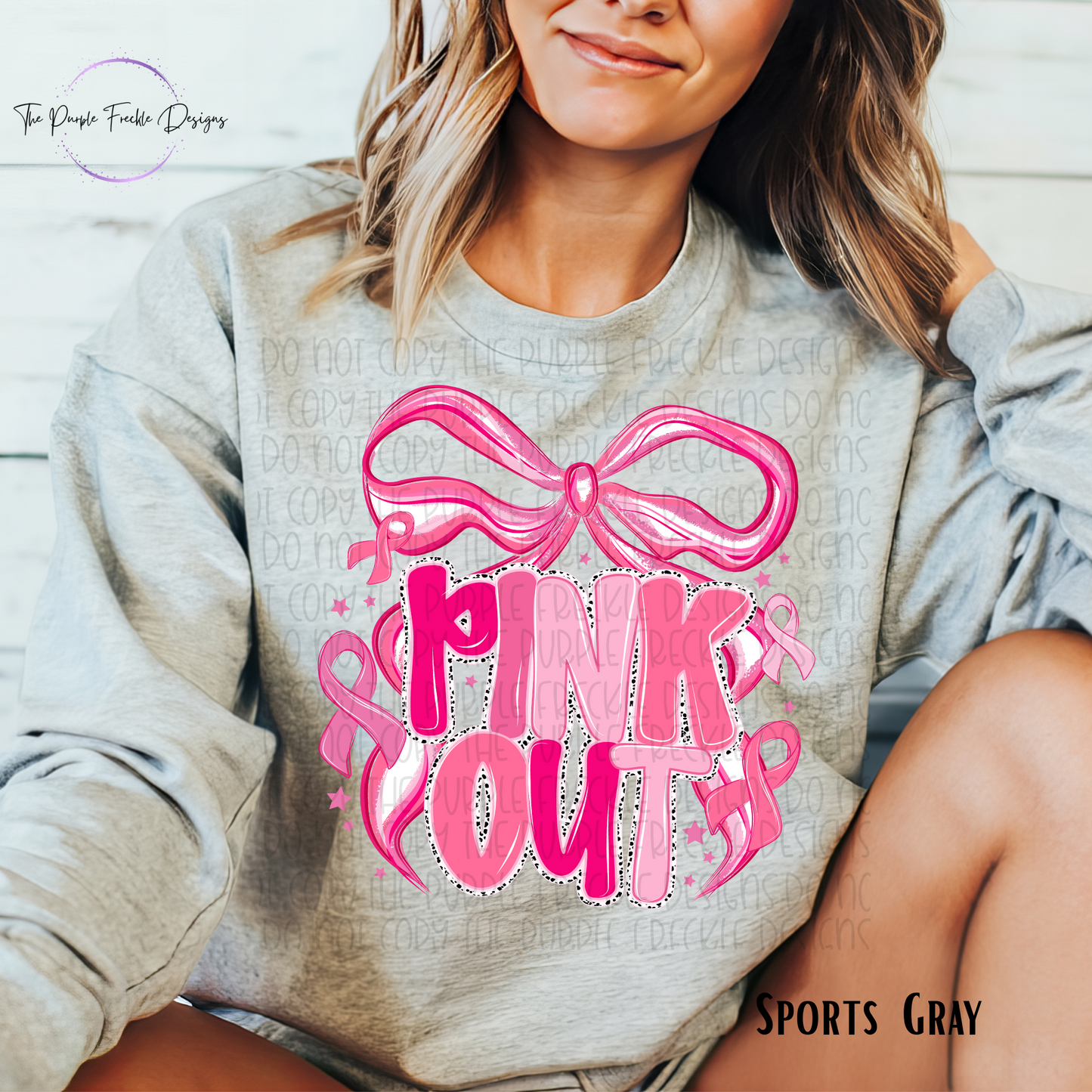 Pink Out Bow