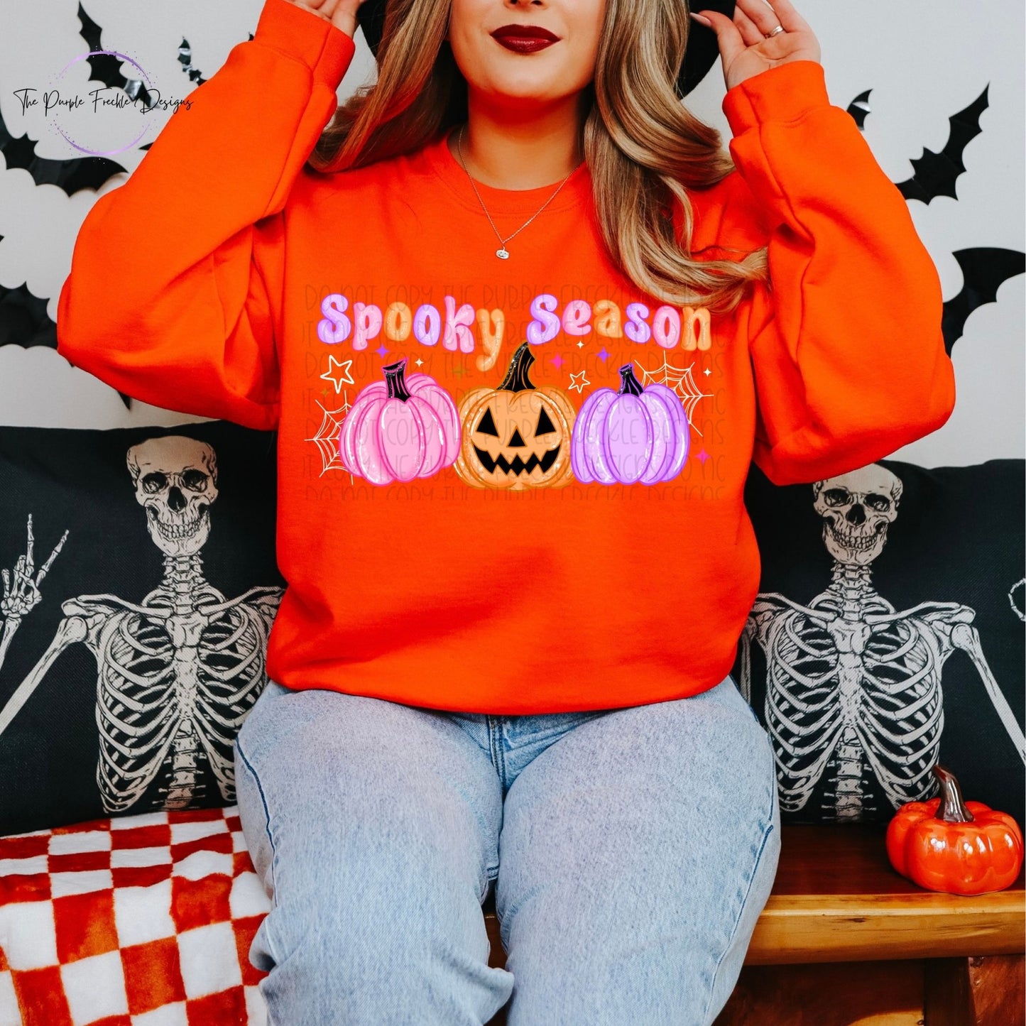 Bright Spooky Pumpkin Season