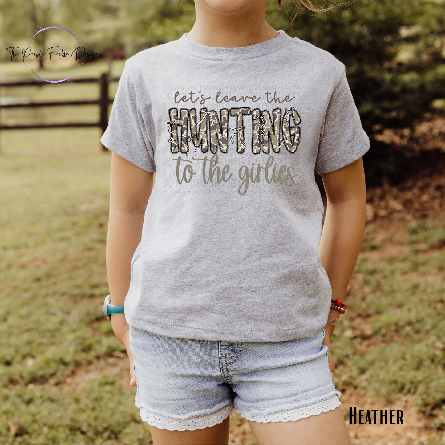 Leave Hunting To Girls Kids