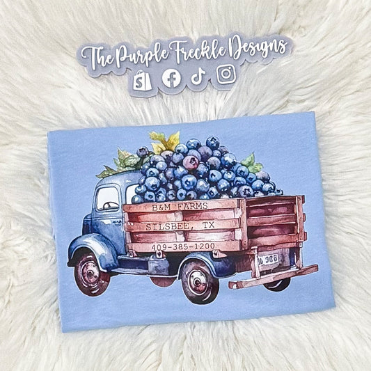 B&M Farms on Light Blue