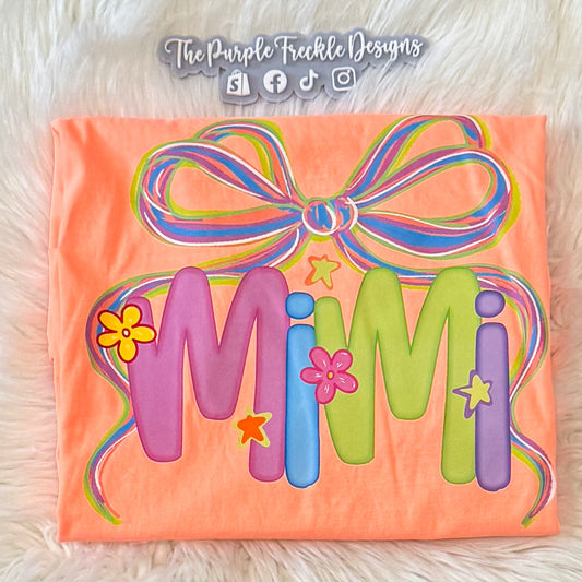 Neon Mimi on Neon Cantaloupe