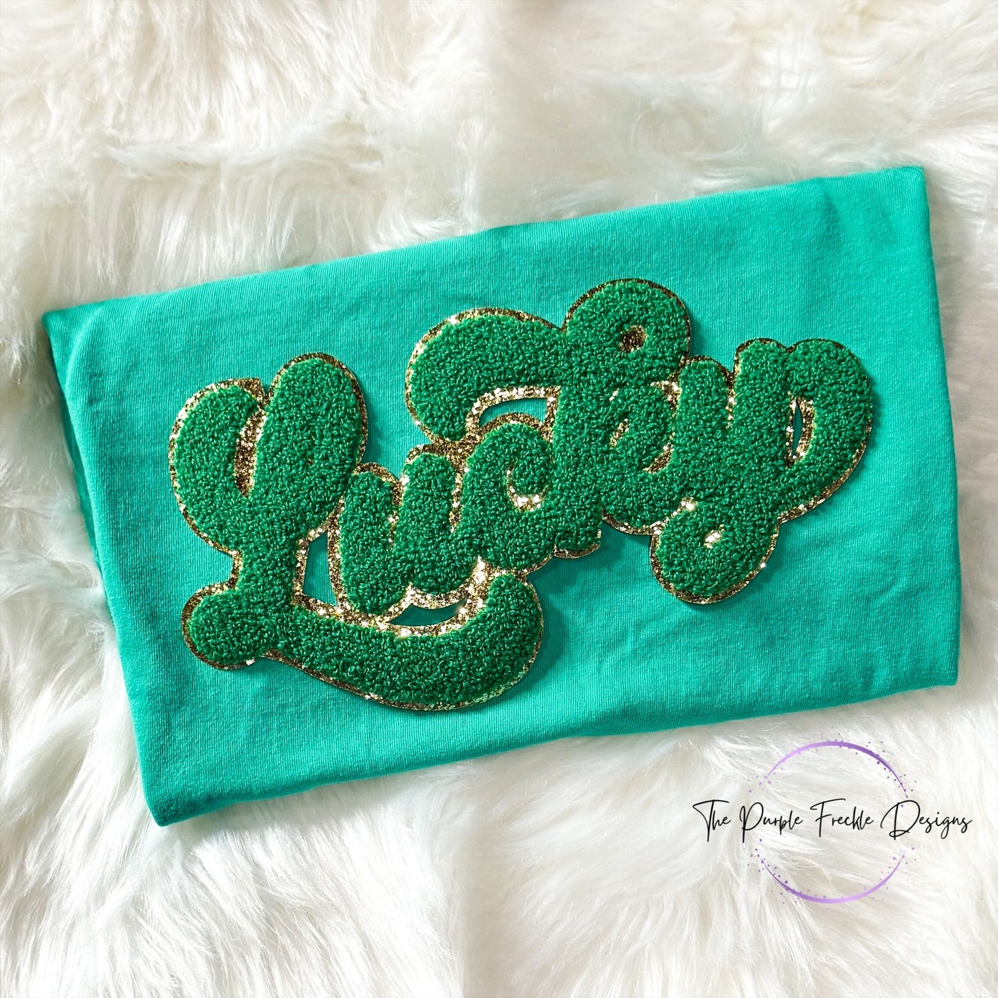 Lucky Chenille Patch