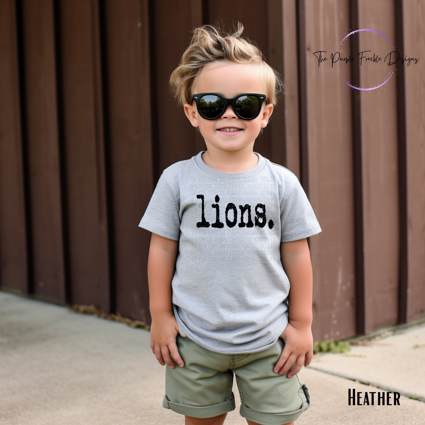 Typography Mascot Kids
