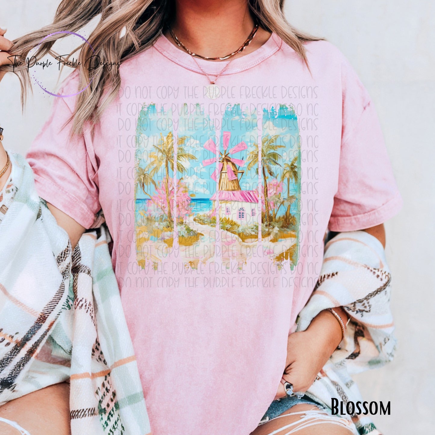 Watercolor Palm Trees