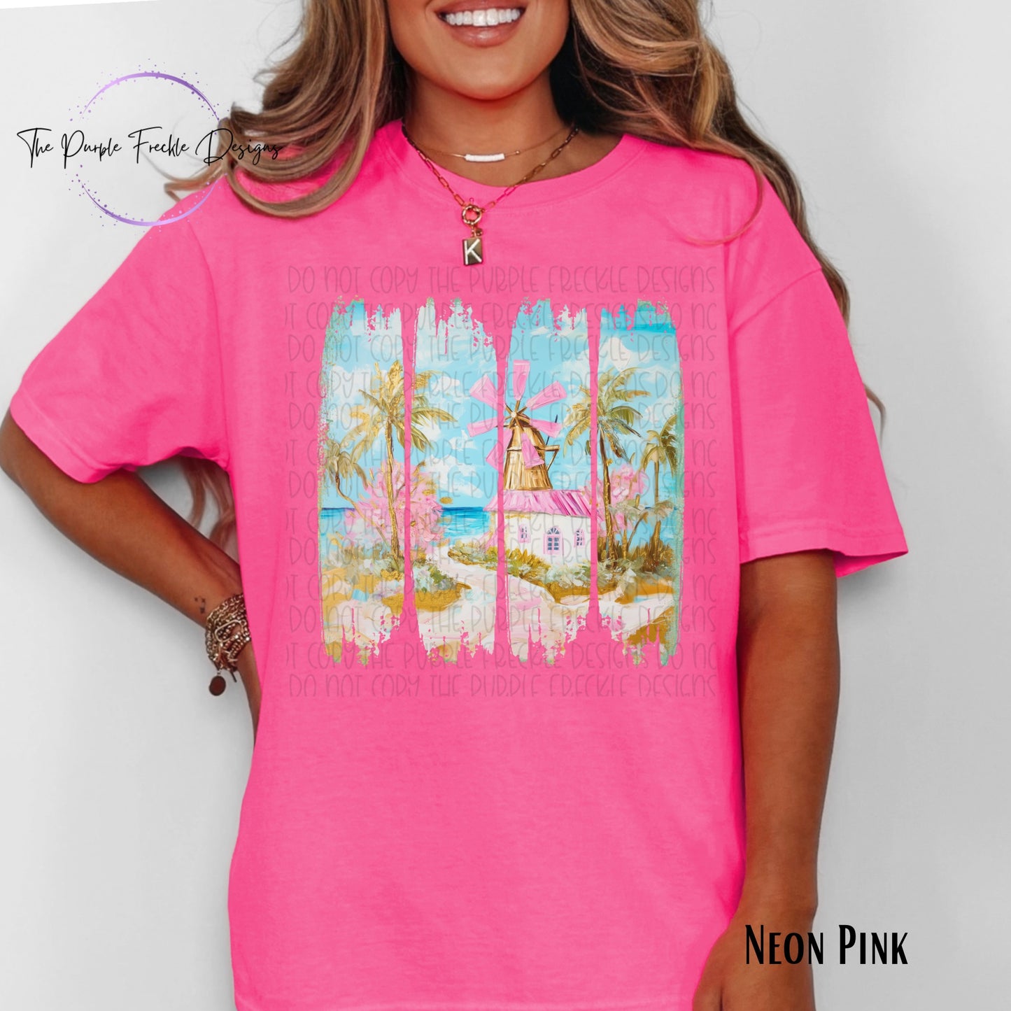 Watercolor Palm Trees