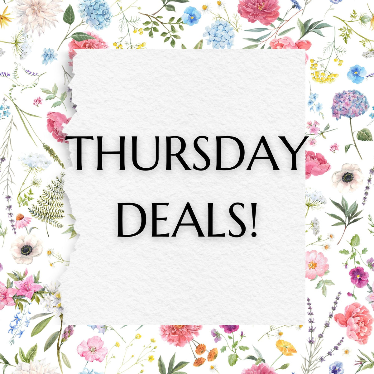 Thursday Deals!