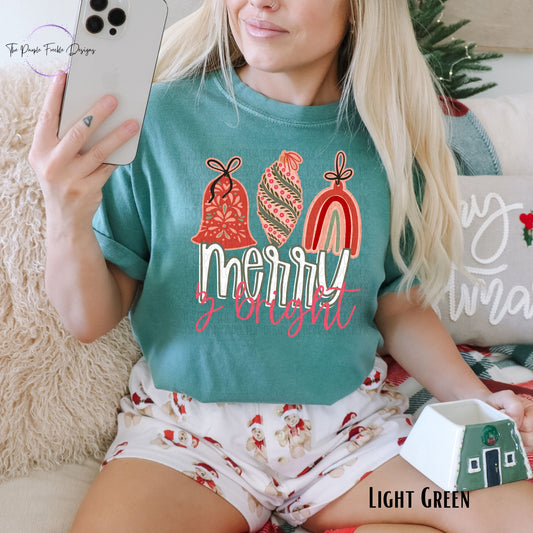 Merry and Bright Ornament