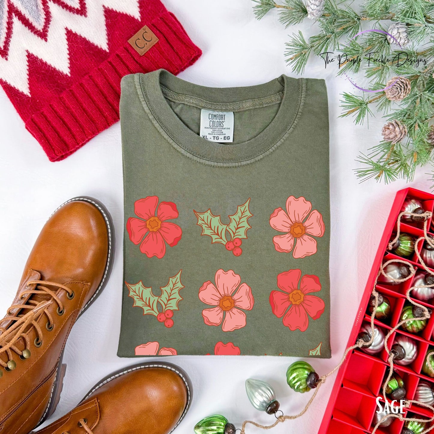 Flowers and Mistletoe