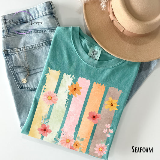 Brushstroke Floral Scenes