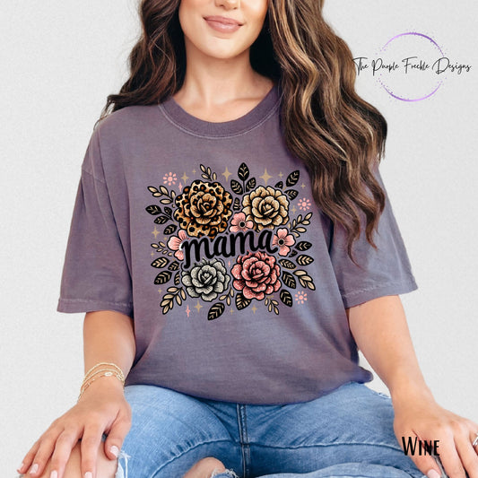 Sparkly Neutral Mama