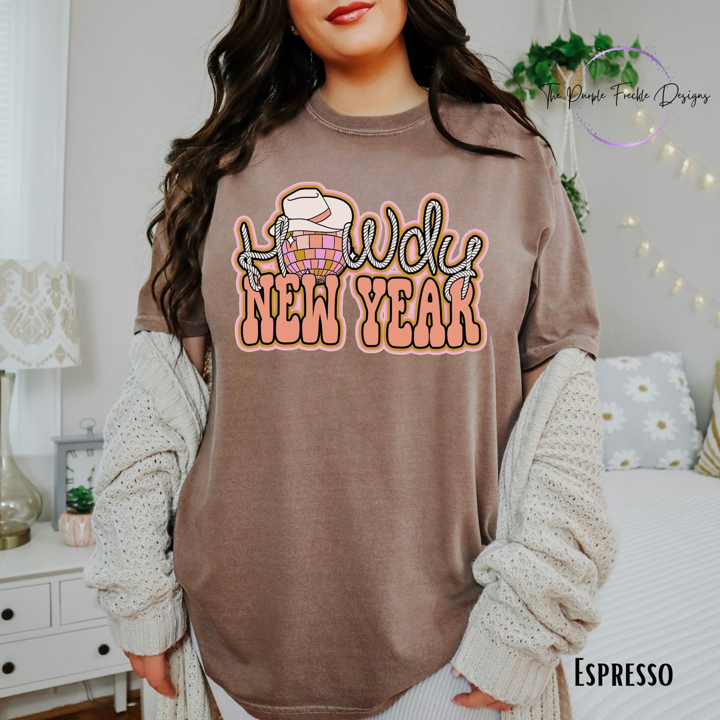 Retro Howdy New Year