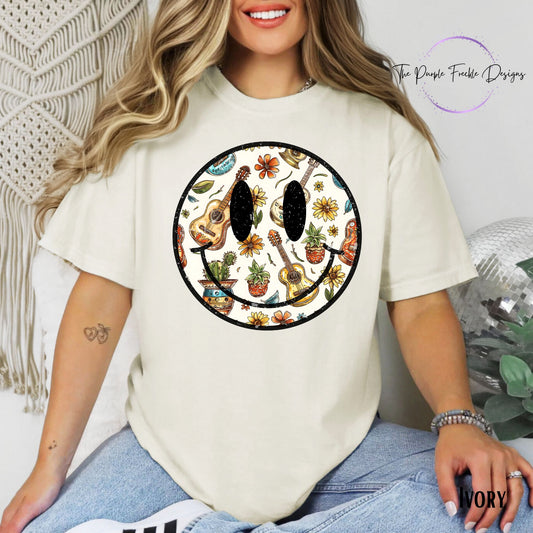 Boho Cinco de Mayo Smiley