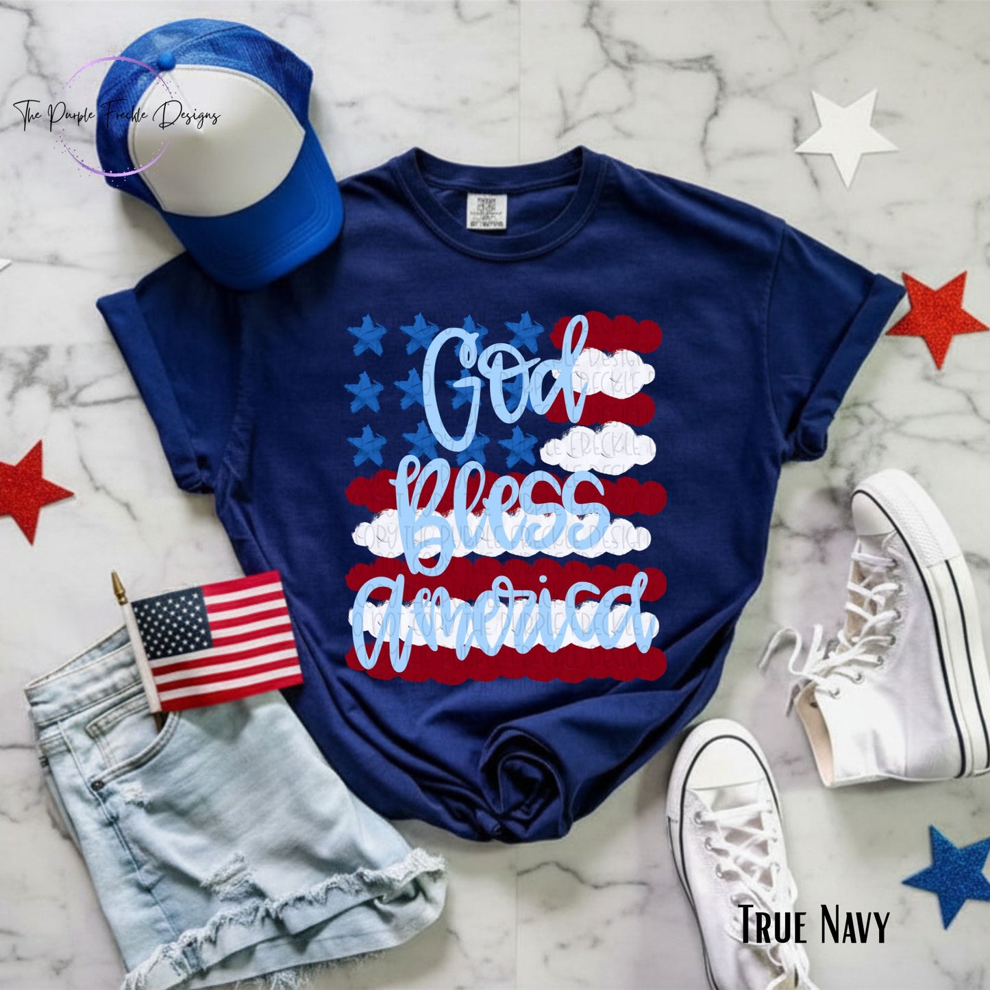 God Bless America Flag