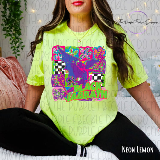 Neon Black Sab