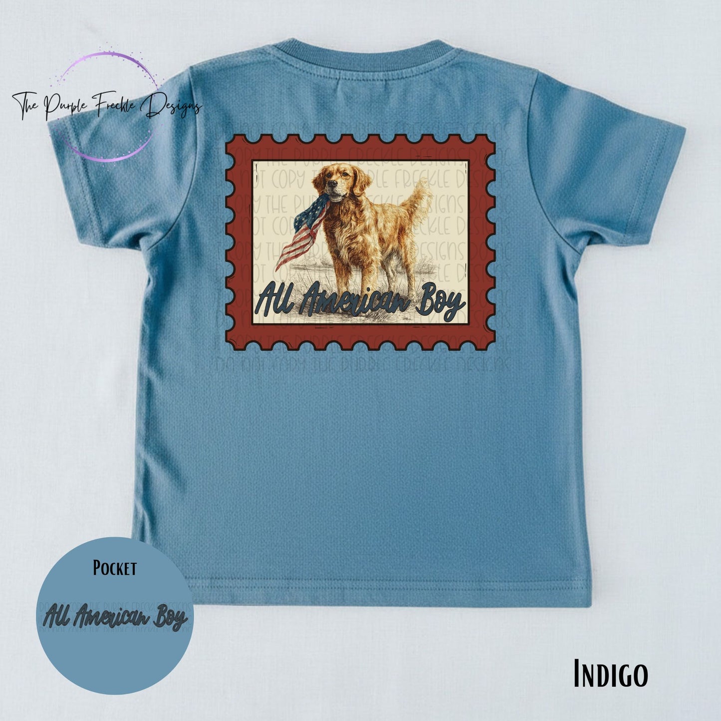 All American Boy Golden Retriever