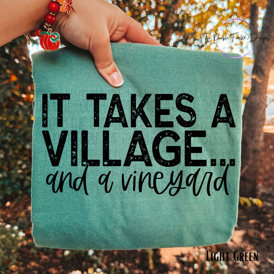 A Village and A Vineyard