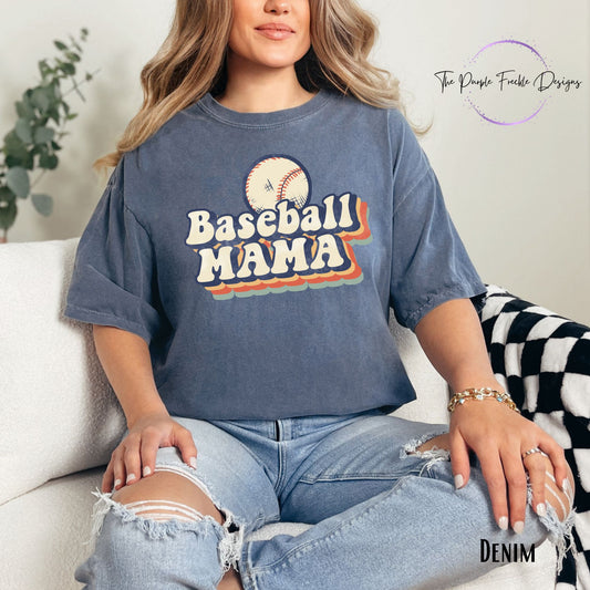 Vintage Baseball Mama